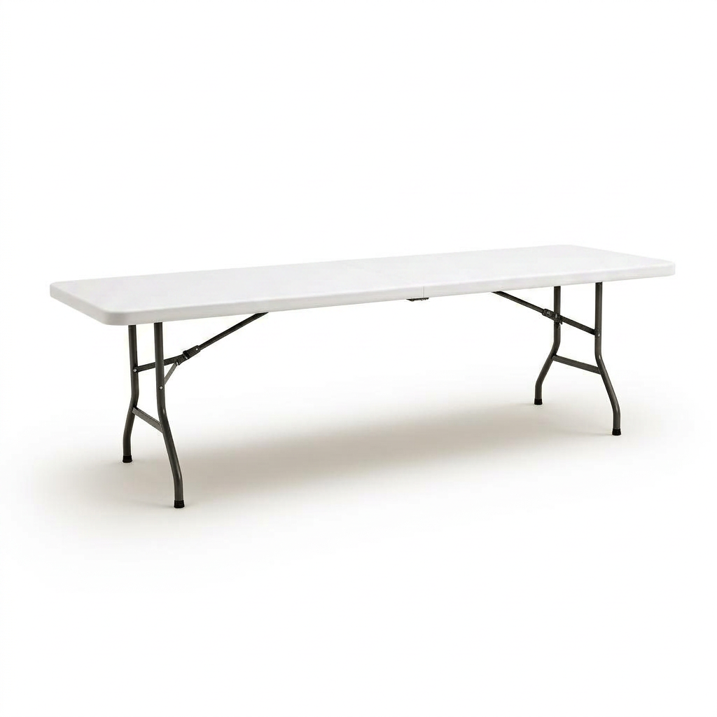 Rectangle Plastic Folding Table 30"W x 72"L