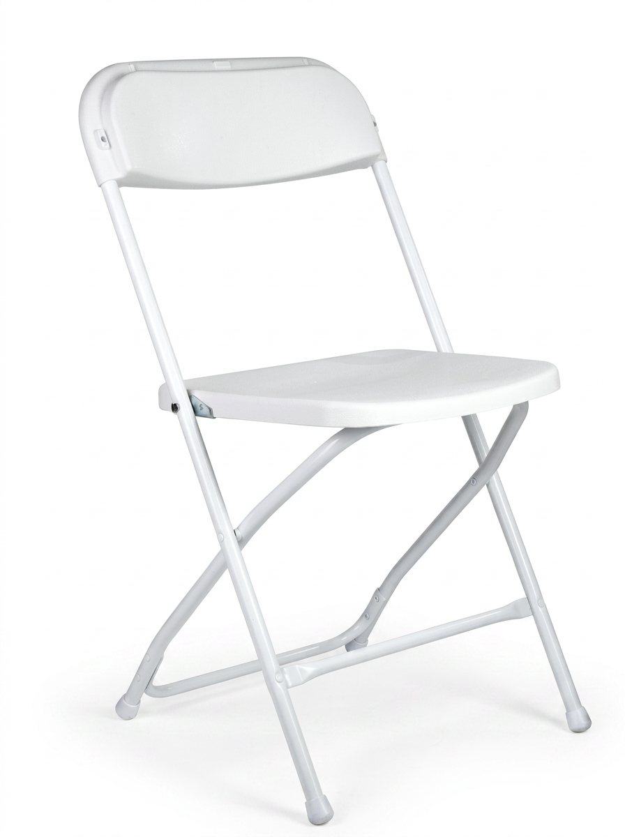 White Folding Chair