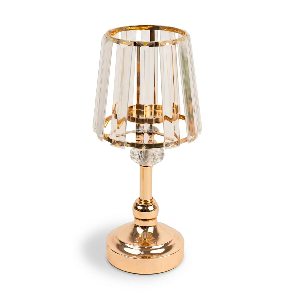Gold Candle Holder (11")
