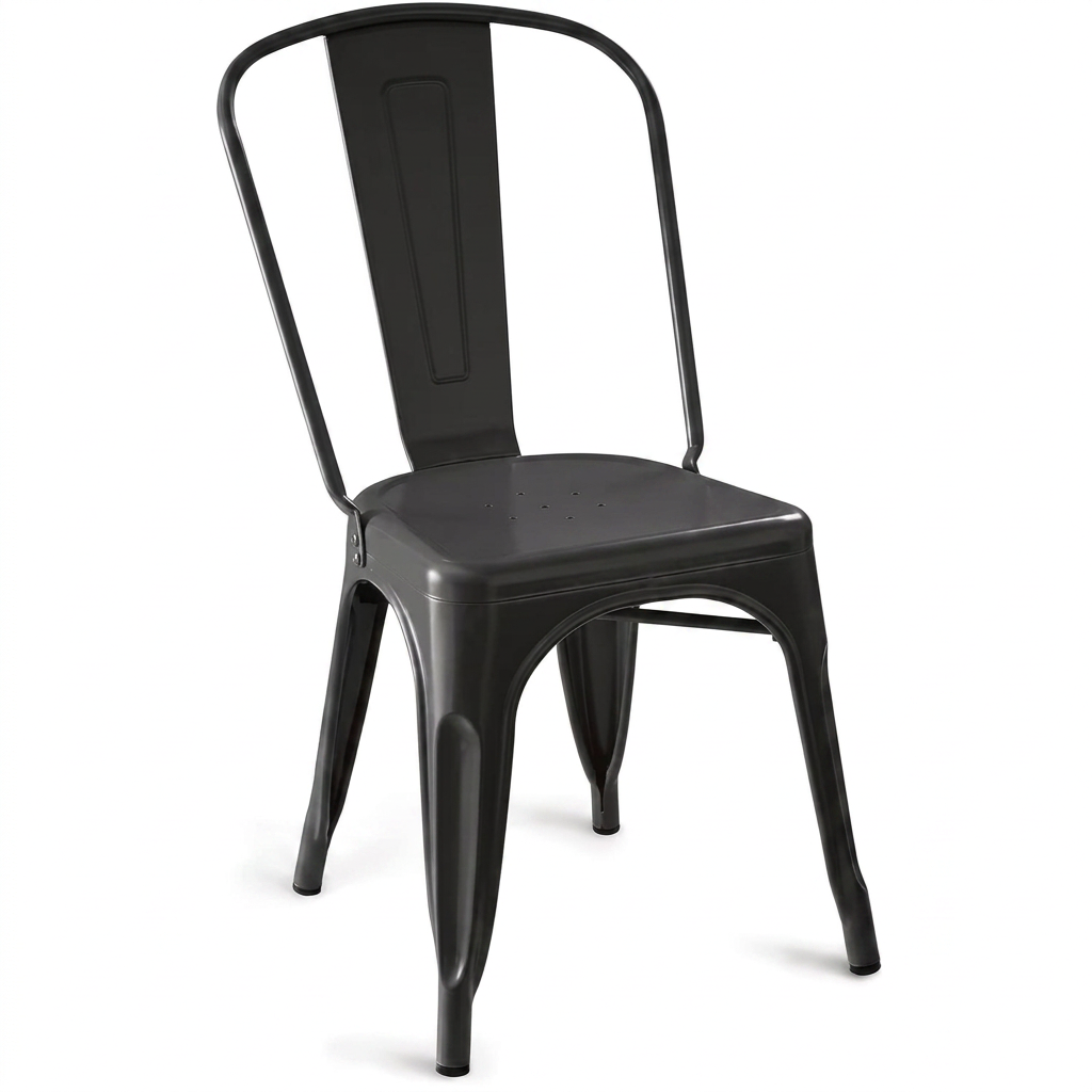 Metal Chair (Black Matte)